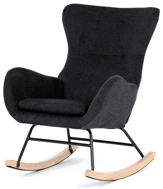 Autronic BONTEC Hojdacie kreslo, čierna, látka, AK-376 BK2 Farba: Biela