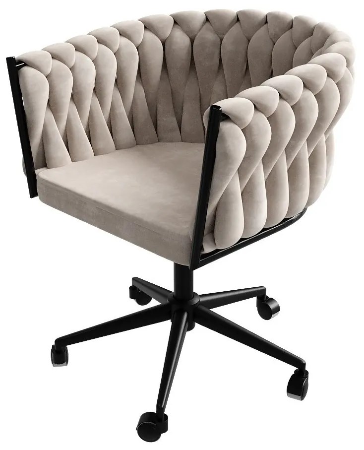 Otočné kancelářské křeslo Delphi šedé/černé