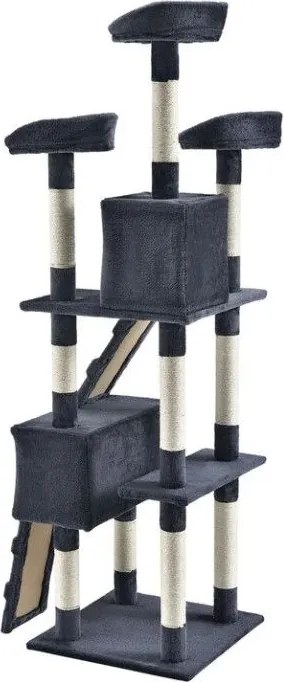 Protiskluzová podložka na jógu, čierna, 190 × 100 × 0,6 cm