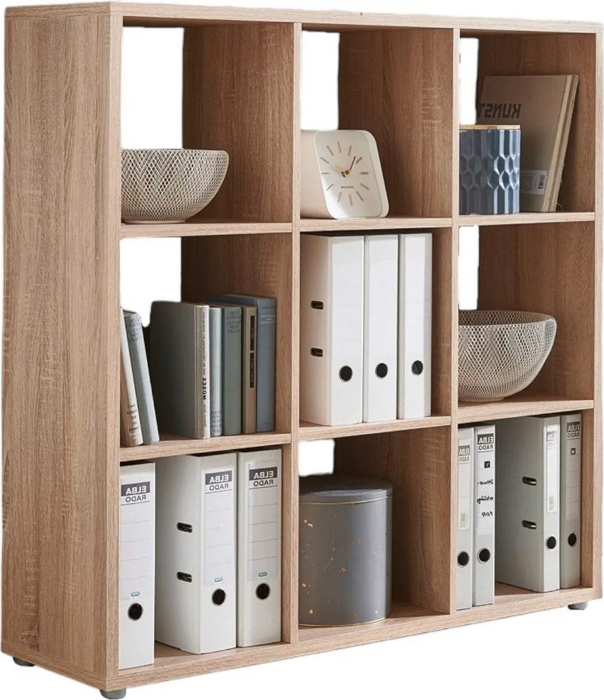 XXXLutz REGÁL, dub sonoma, 106,5/108,5/33 cm MID.YOU - Online Only drobný nábytok - 001067006201