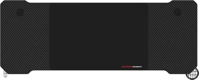 Herný stôl SHADOW GAMER 1.1 s podložkou pod myš