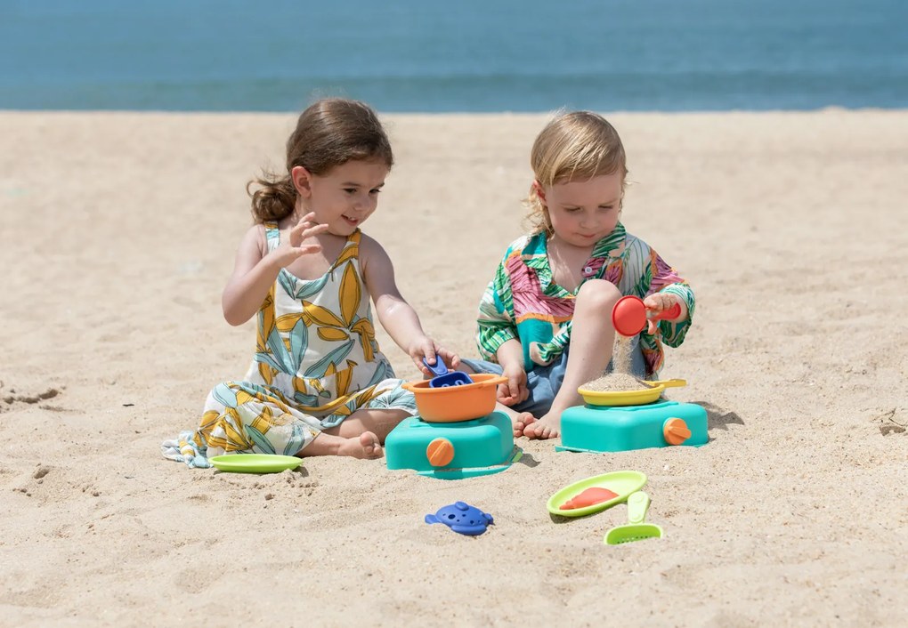 Súprava báboviek pre šéfkuchárov - hračka na piesok - 11 ks