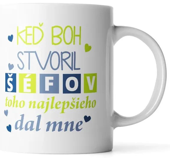 Sablio Hrnček Keď Boh stvoril šéfov - 200 ml - espresso