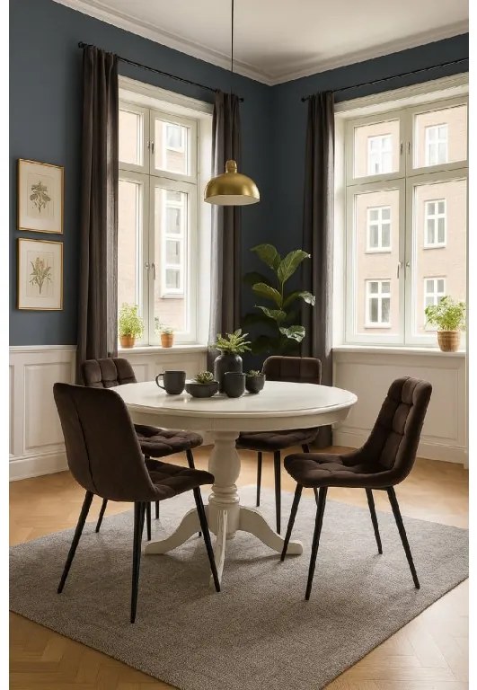 Noela Zamatová jedálenská stolička ARIA hnedá