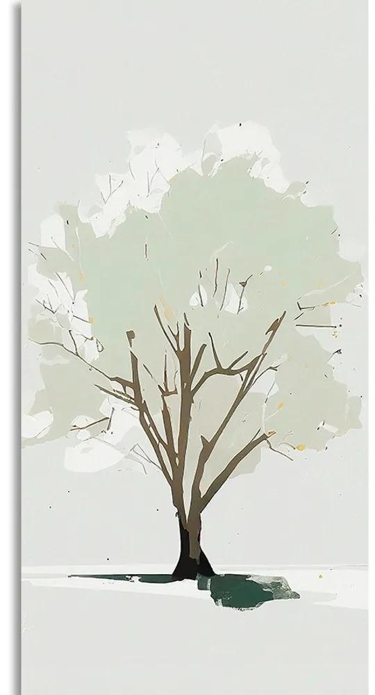 Obraz strom v minimalistickom duchu - 60x120