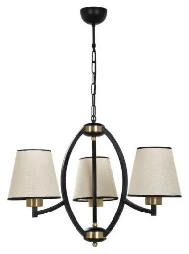 Luster na reťazi PAUL 3xE27/60W/230V