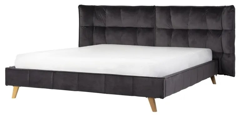 Hector Čalúnená posteľ Cindy 160x200 dvojlôžko - šedé