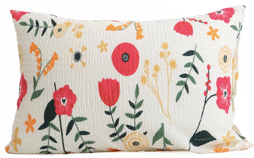 Krepová obliečka na vankúš Renforcé 40 × 60 cm - Dora