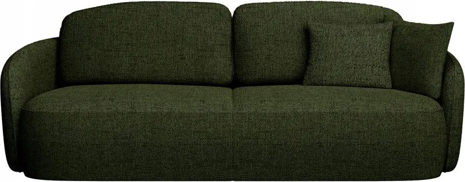 Pohovka trojsedačka Sheila (olivová čierna)