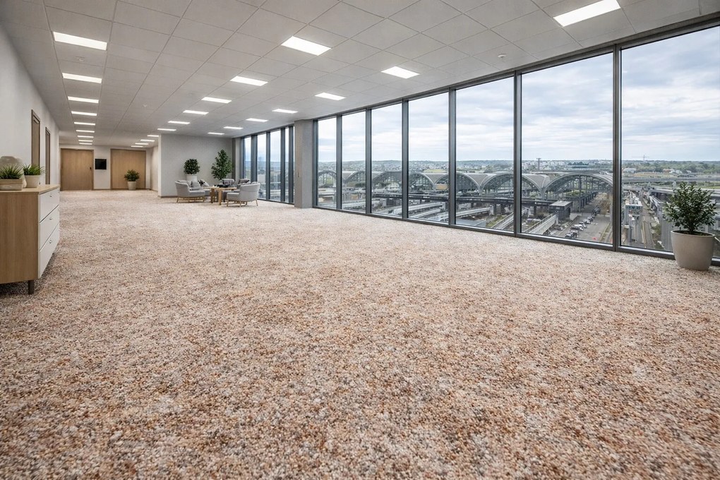 Koberec metráž Signal 34 béžový, na mieru, šíře 3m,4m,5m, béžová, filc, chodba / predsieň, Associated Weavers