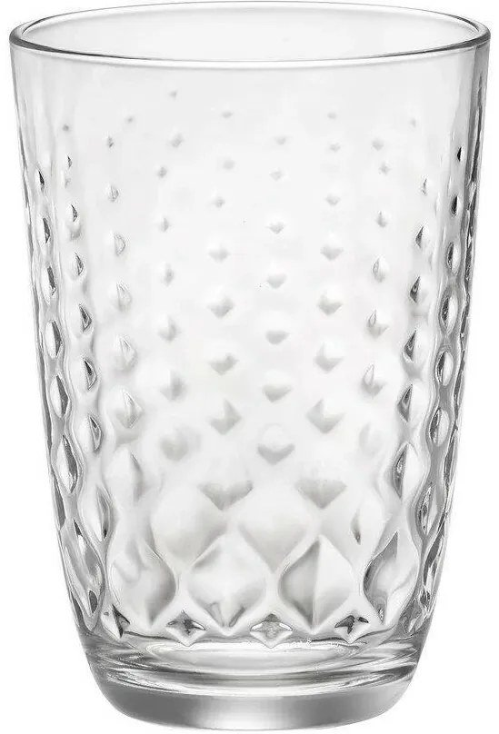 Bormioli Rocco 6-dielna sada pohárov Glit, 380 ml, 380 ml