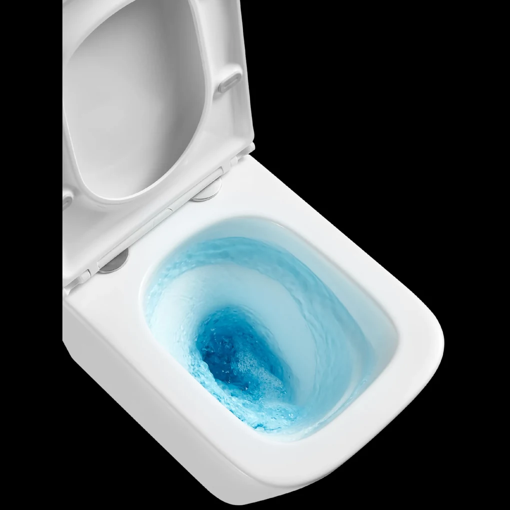 Invena Florina, závesná WC misa so Swirlflush 495x365x370 mm + toaletné sedadlo s pomalým zatváraním, biela, INV-CE-94-001-L