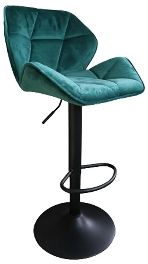 Barová stolička Omega Lr-7181s 8167-25 Tmavozelený