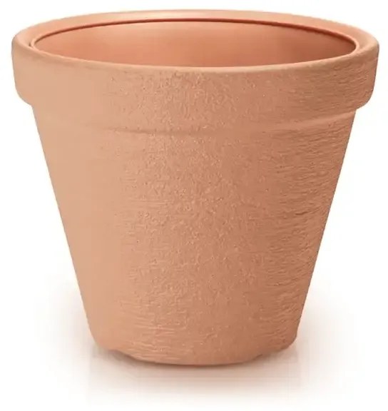 Prosperplast plastový kvetináč Classic terracota Ø 25 cm