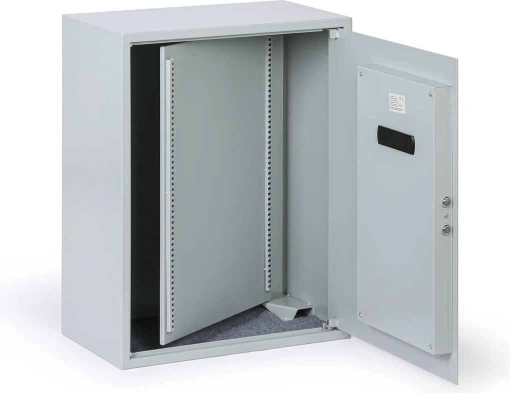Skriňka na kľúče s elektronickým zámkom, 756 x 584 x 330 mm