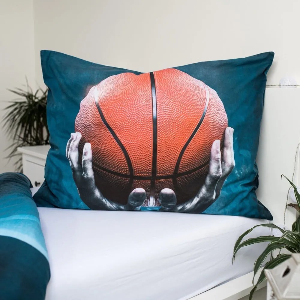 Bavlnené detské obliečky na jednolôžko 140x200 cm Basketball – Jerry Fabrics