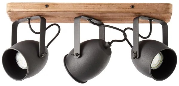 Brilliant - Bodové svietidlo CROWTON 3xGU10/6W/230V borovica