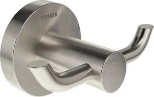 Ravak Kona dvojháčik nerez kartáčovaná X07P1273