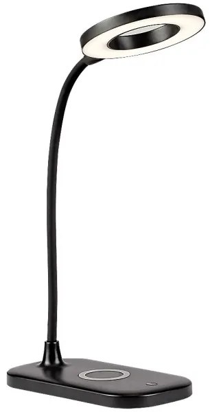 Rabalux 74013 - LED Stmievateľná dotyková stolná lampa HARDIN LED/5W/5V čierna