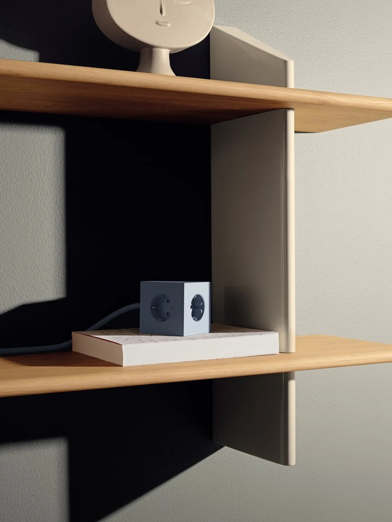 AVOLT Magnetická dobíjacia kocka Square 1 / USB-C Shark Blue