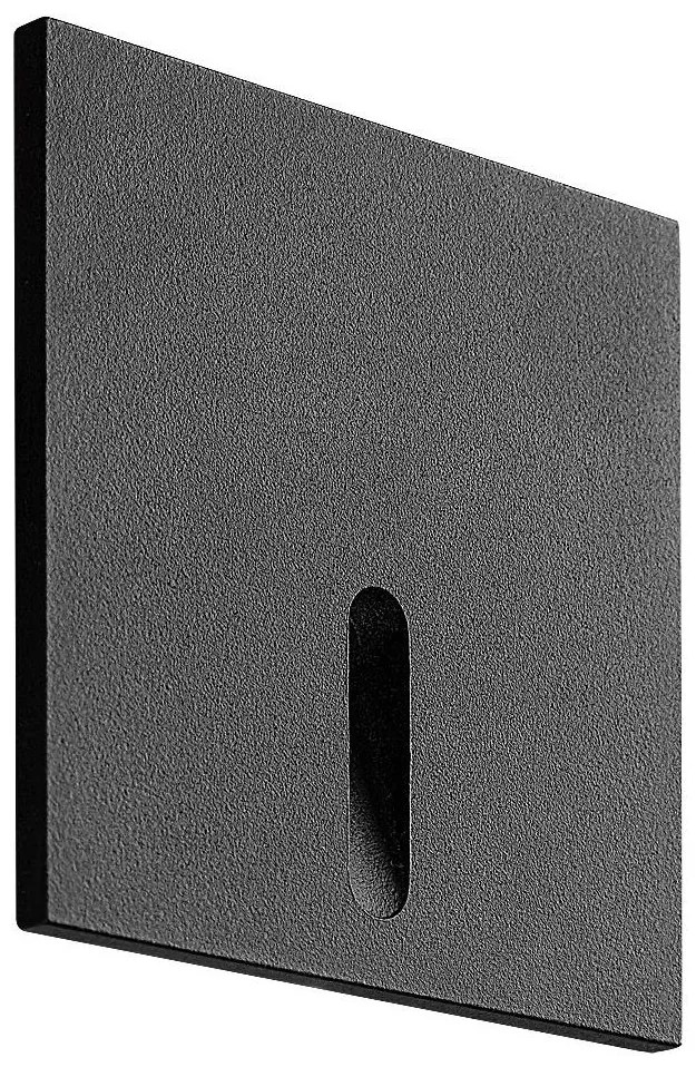 Rabalux 71171 - LED Schodiskové svietidlo BOVEN LED/3W/230V čierna