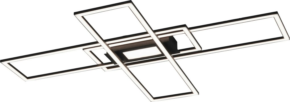 XXXLutz STROPNÉ LED SVIETIDLO, 99,2/69,4/5,1 cm - Interiérové svietidlá - 006930081301