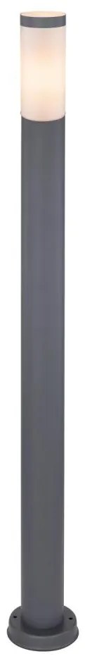 Globo 3159A - Vonkajšia lampa BOSTON 1xE27/60W/230V IP44 110 cm antracit