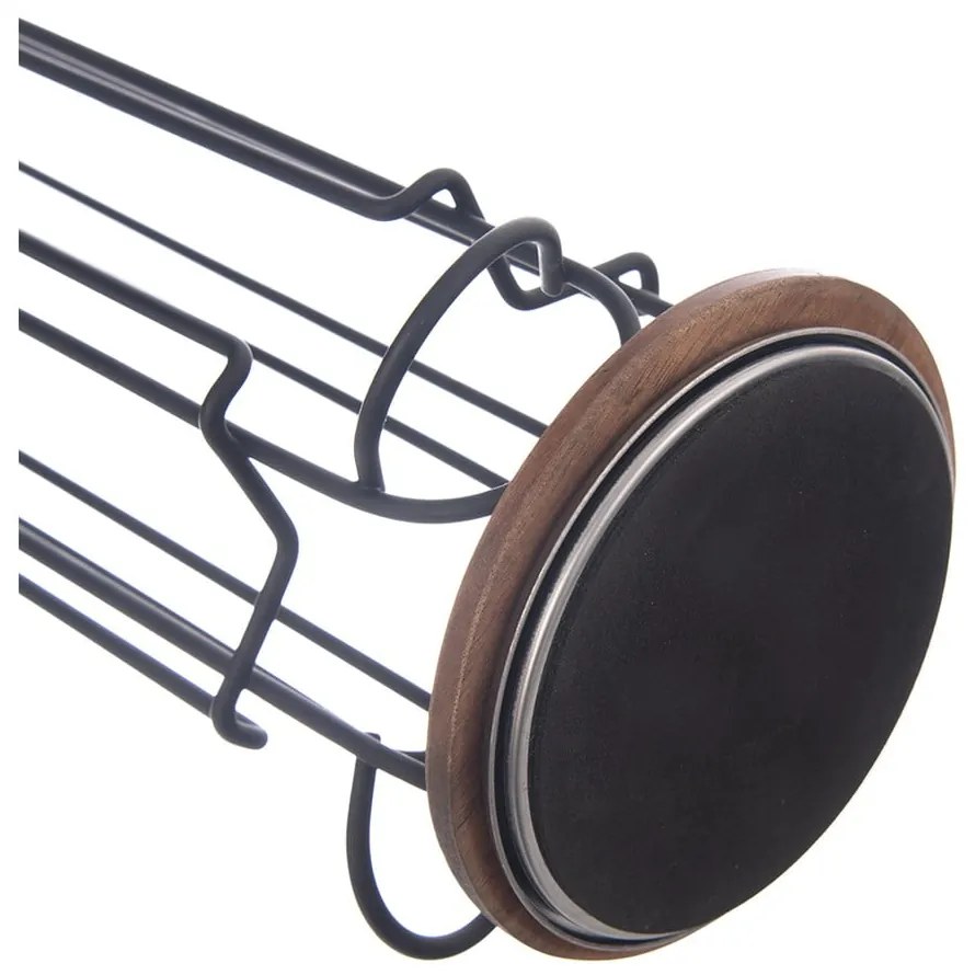 Čierny stojan na kapsule Radka – Orion