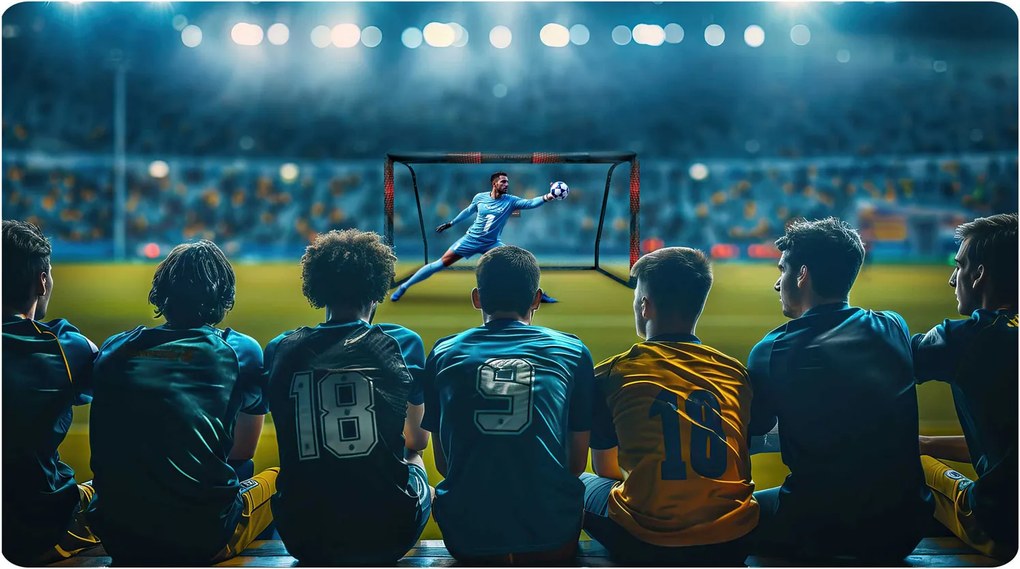 Neo-Sport Futbalová bránka 300 x 200 x 120 cm NS-473 čierno-červená
