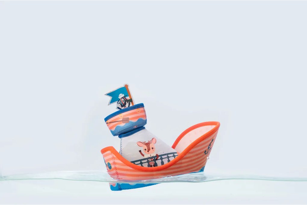 Lilliputiens - pirátska loď leva Jacka - hračka do vody