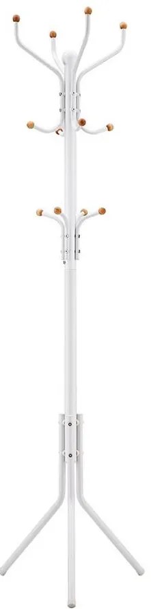 Stojanový vešiak LINEA biely