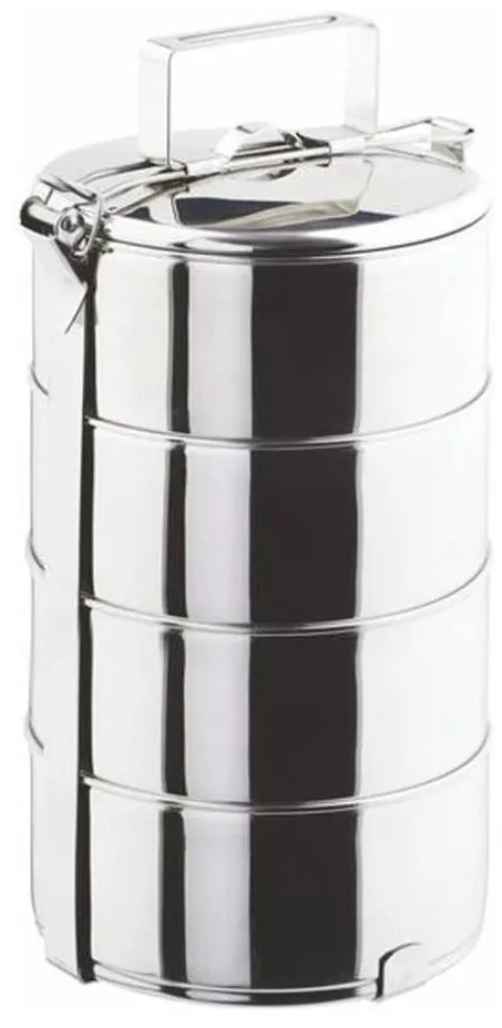 Nosič na jedlo TORO 4 l, nerezový