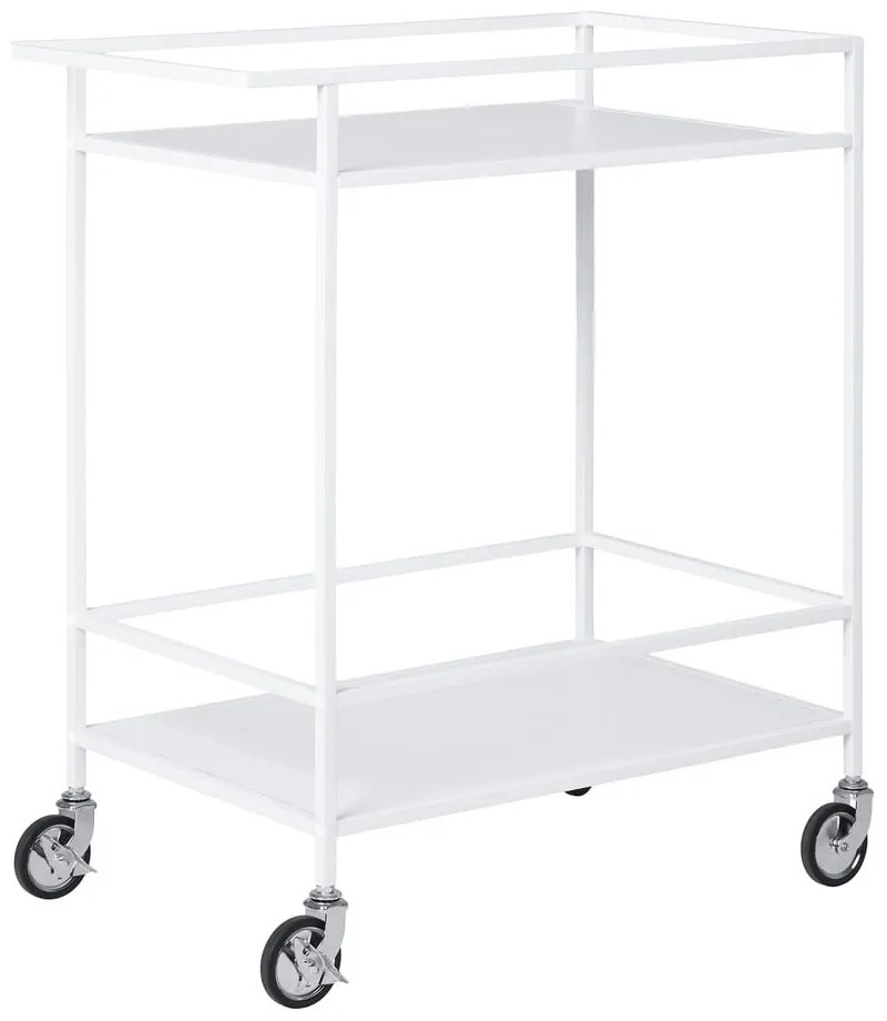 Kovový servírovací stolík na kolieskach 40x68 cm Vita – House Nordic