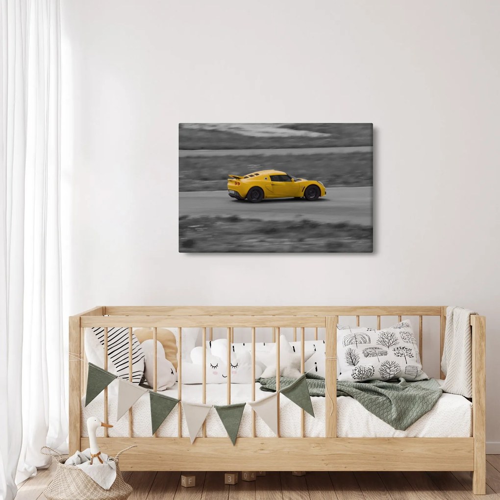 Obraz - Rýchle auto (90x60 cm)