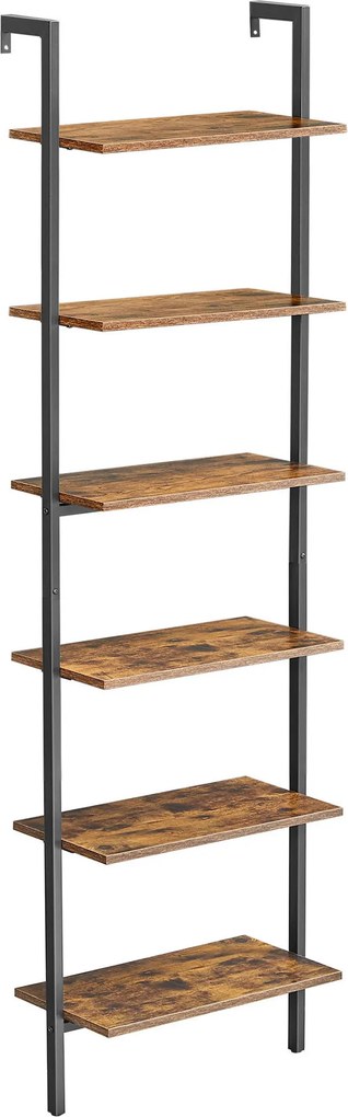 XXXLutz REGÁL, hnedá, čierna, 60/204,8/30 cm Boxxx - Online Only drobný nábytok - 002543007011
