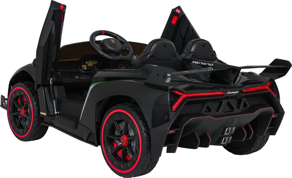 Ramiz Lamborghini Veneno vozidlo Čierna