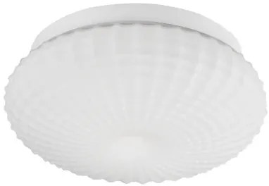 Dizajnové stropné svietidlo Clam 30 biele