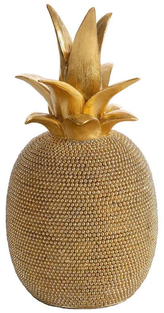 DEKORAČNÁ SOŠKA ELDO 11X11X 22 CM ZLATÁ