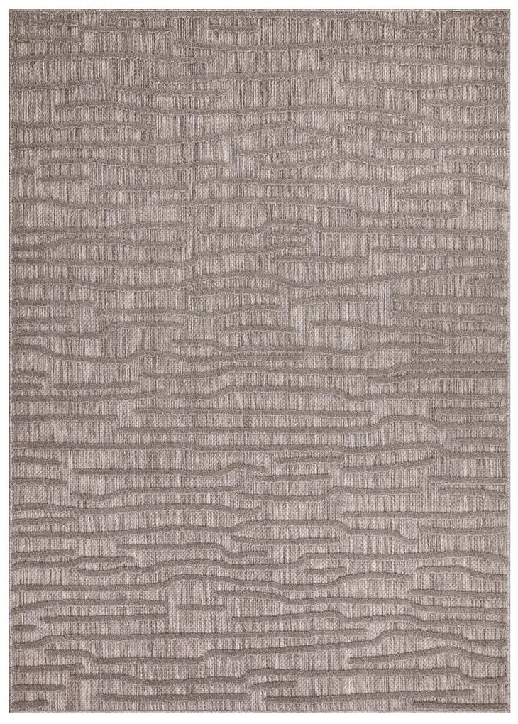 Dekorstudio Terasový koberec SANTORINI - 450 hnedý Rozmer koberca: 120x170cm