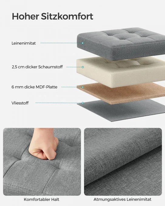 Lavička s vekom LSF028G02