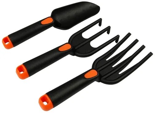 3-dielna súprava záhradného náradia