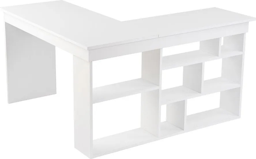 Matný pracovný stôl 120x130 cm Vesper – Kalune Design