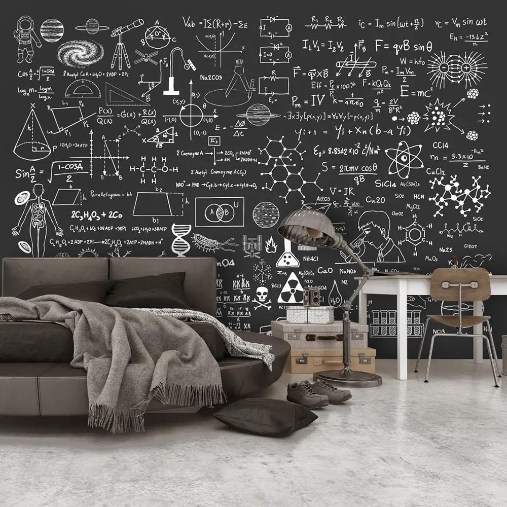 Fototapeta Vedecká tabuľa - Science on Chalkboard