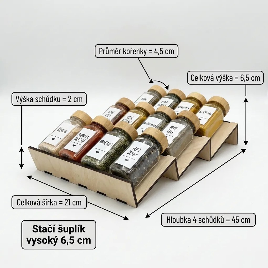 usporadejto.cz Organizér na korenky do zásuvky, VASKY - NÍZKY (min. výška zásuvky 6,5cm) Cenové rozpätie: cena za 2ks