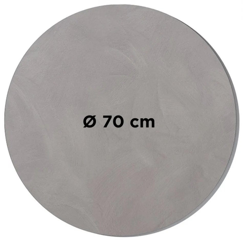 COMPACT 10 CIMANT GREY - STOLOVÁ DOSKA Ø70 cm