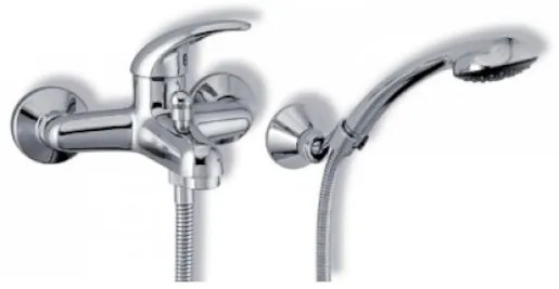 Vaňová batéria Novaservis Metalia 55 so sprchovacím setom 150 mm chróm 55020.0L