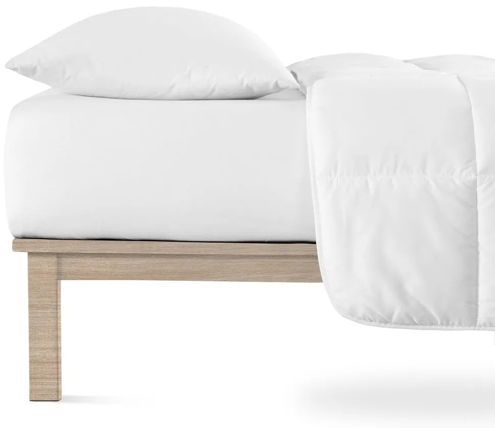 Biela napínacia plachta jersey 90x200 cm Boxspring – Andrea Simone
