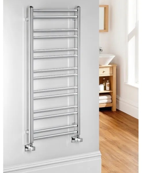 Sapho - Kúpeľňový radiátor METRO DOS 343W/230V 50x110 cm lesklý chróm
