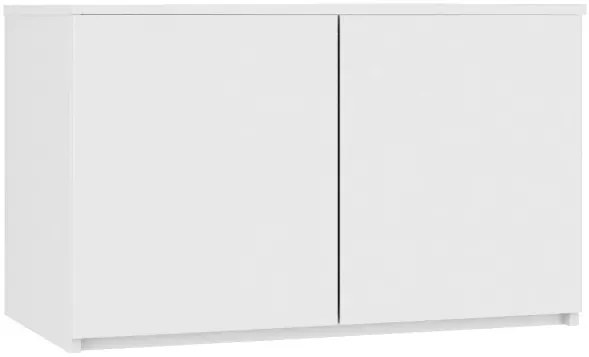 Nadstavec na skriňu S 90 biely 2D