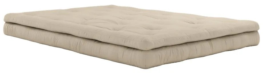 Béžová rozkladacia pohovka vhodná do exteriéru Karup Design Design OUT™ Buckle Up Beige